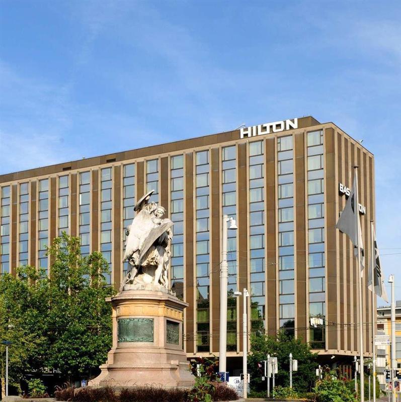 Hilton Basel Otel Dış mekan fotoğraf